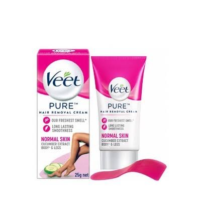 Veet Pure Hair Removal Cream Normal Skin With Cucumber Extract
